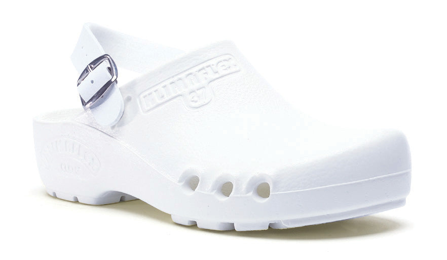 [White (with heel strap)]